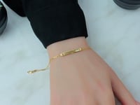 اسوارة ذهب عيار 18 صافية بوزن 2.3 جرام - لأناقة دا...