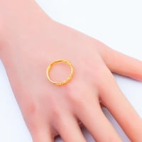 خاتم ذهب عيار 21