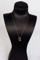 سلسال ذهب الفان كليف نواعم تصميم الماسي عيار 18 وز...