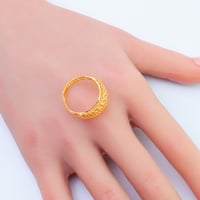 خاتم ذهب عيار 21