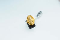 خاتم ذهب تصميم الدوريكاء عيار 21