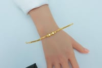 سوارة ذهب الفان كليف عيار 21 وزن 5.2 جرام