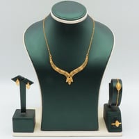 طقم ذهب عيار 21 وزن 8.64 جرام