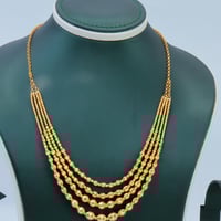 طقم ذهب كور الببلز الملكي عيار 21 وزن 34.81 جرام