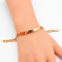 سوارة ذهب جنزير عيار 21 وزن 9.2 جرام