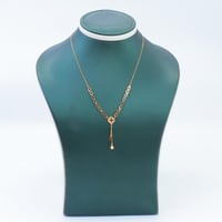 سلسال ذهب عيار 21 الهمسة وزن 0.9 جرام