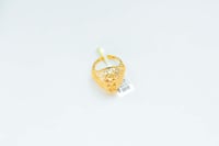 خاتم ذهب عيار 21