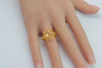 سوارة ذهب مع الخاتم دراما عيار 21 وزن 21.16 جرام