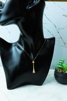 سلسال مارلي لون أبيض مميز ذهب عيار 18 وزن 2.4 جرام