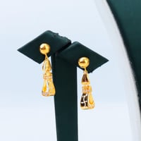 طقم ذهب عيار 21 وزن 13.38 جرام