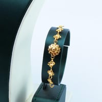 طقم ذهب كرسي جابر عيار 21 وزن 12.3 جرام