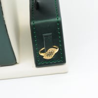 طقم ذهب إيطالي تصميم ألماسي عيار 18 – وزن 5.8 جرام...