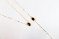 كلكشن سلسال مع اسوارة ذهب عيار 18 وزن 0.9 جرام