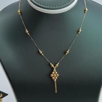 طقم ذهب الببلز عيار 21 وزن 3.3 جرام