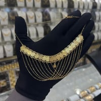 مخنق ذهب جنيهات عيار 21 وزن 11.4 جرام