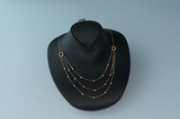 سلسال ذهب الدوريكاء عيار 21 اربعة دور بوزن 4.3 جرا...