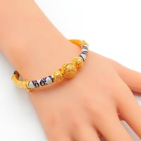 سوارة ذهب هندي عيار 21 وزن 25.78 جرام