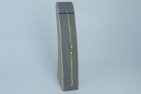 اسوارة ذهب جنزير عيار 18 وزن 3.22 جرام