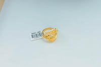 خاتم ذهب عيار 21