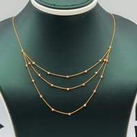 طقم ذهب الكرات عيار 21 وزن 6.3 جرام