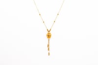 سبحة ذهب تصميم الدوريكاء عيار 21 وزن 6.2 جرام