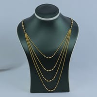 شال ملكي اربعة دور ذهب عيار 21 وزن 15.22 جرام