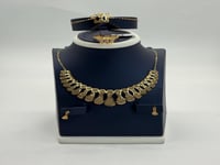 طقم طوق عيار 21 وزن 10.3 جرام