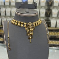 خناق ذهب كرسي جابر عيار 21 وزن 10.4 جرام