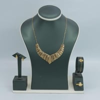 طقم ذهب عيار 21 وزن 10.44 جرام