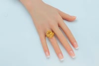 خاتم ذهب عيار 21