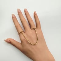 خاتم ذهب عيار 21 ترند عصري وزن 4.45 جرام – أناقة ف...