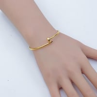 سوارة ذهب المسمار عيار 21