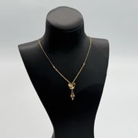 عقد ذهب الفراشة عيار 21 وزن 3 جرام