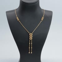 عقد ذهب الدوريكاء عيار 21 وزن 6.51 جرام