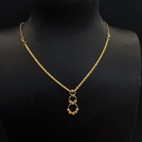 سلسال المبروم بتصميم الدوريكاء عيار 21 وزن 2.65 جر...