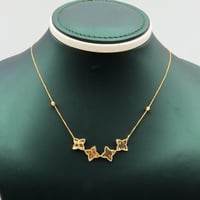 طقم ذهب ناعم عيار 18 وزن 6.28 جرام – تصميم راقي لل...