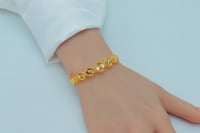 سوارة ذهب وردات الفان كليف مع الخاتم عيار 21 وزن 1...