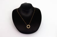 سلسال ذهب تصميم الماسي عيار 18 وزن 2 جرام