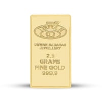 سبيكة ذهب وزن 2.5 جرام عيار 24 قيراط
