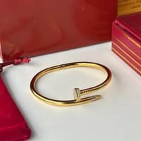 سوارة كارتير المسمار تصميم الماسي عيار 18