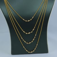 شال ملكي اربعة دور ذهب عيار 21 وزن 15.22 جرام