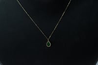 سلسال ذهب عيار 18 تصميم الماسي بوزن 0.4 جرام