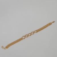 اسوارة غصن الزيتون بتصميم الجنزير ذهب عيار 21 وزن...