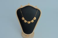 سلسال ذهب الرمش بحريني سادة ذهب عيار 21 وزن 4.5 جر...