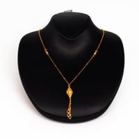 سبحة ذهب بحريني عيار 21 وزن 2.9 جرام