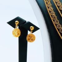 طقم ذهب شال خمسة دور ملكي عيار 21 وزن 29.26 جرام