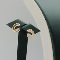 طقم ذهب بانثر تصميم الماس عيار 18 وزن 7.64 جرام