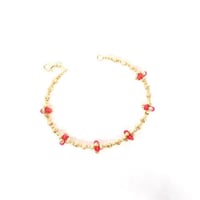 اساور ذهب جنتل عيار 18 بتصميم كرات الليزر الأنيق ب...