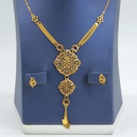 طقم ذهب عيار 21 وزن 10.4 جرام