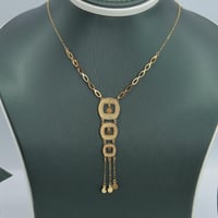 طقم ذهب عيار 21 وزن 2.7 جرام